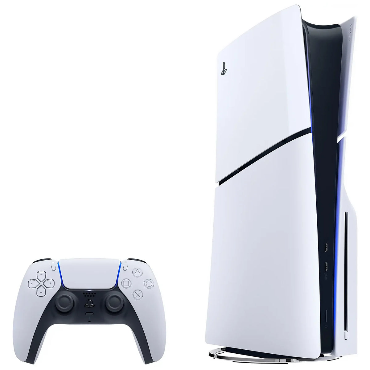 PlayStation 5 Slim Disc Edition _ Fortnite Cobalt Star Bundle