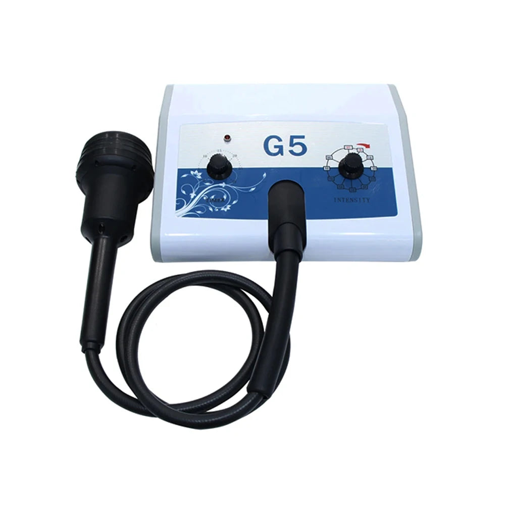 AOKO G5 Vibrating Massage Machine With 5 Massage Heads For Arms Waist Body Massage Anti Cellulite Body Slim Shape for SPA