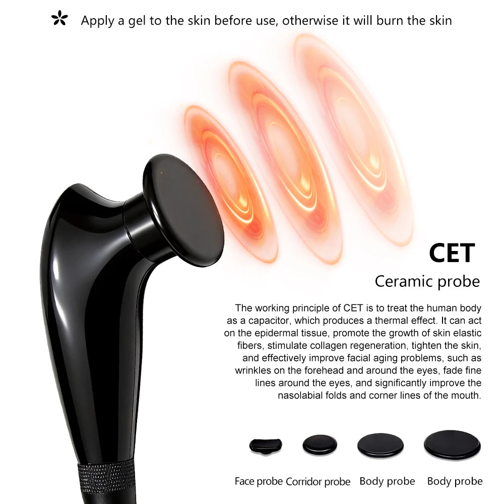 INDIBA 448Khz Thermal Therapy Technology Beauty Machine Body Care Face Lifting Relieve Pains Lose Weight SPA Device Skin Firming