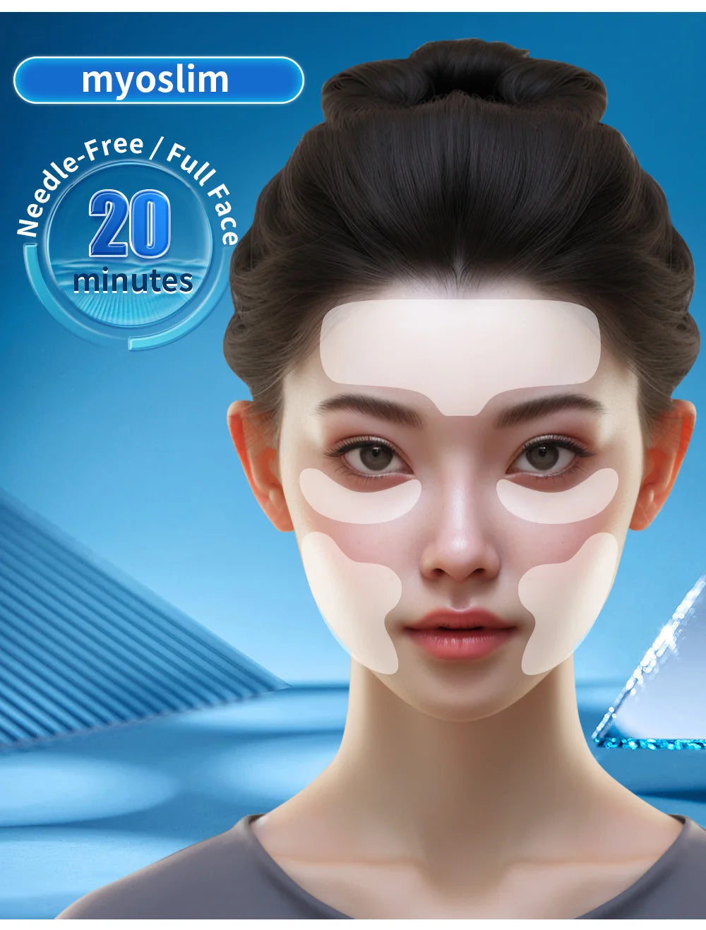 Latest Strong Pulsed Magnetic EMS And PEface RF Heat Energy Output face lifting Lift Wrinkle Removal 5 Handle Machine 2025